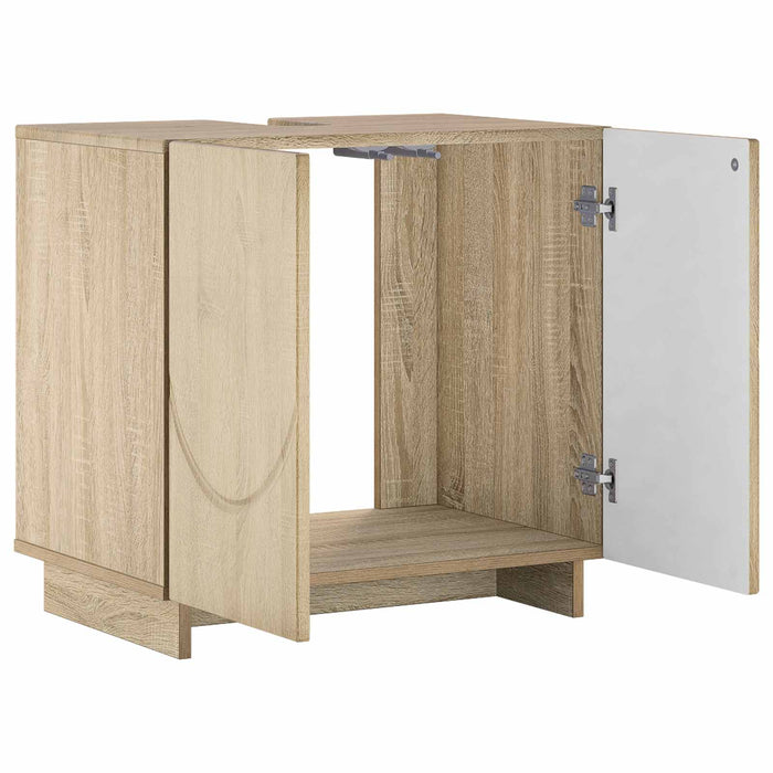 Dulap de baie Stejar Sonoma 60 x 41 x 58 cm Lemn prelucrat WALTI