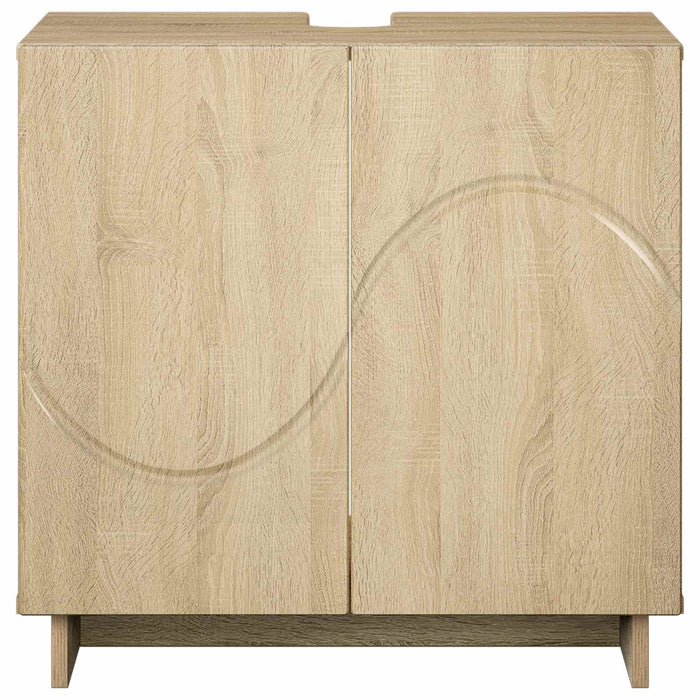 Dulap de baie Stejar Sonoma 60 x 41 x 58 cm Lemn prelucrat WALTI