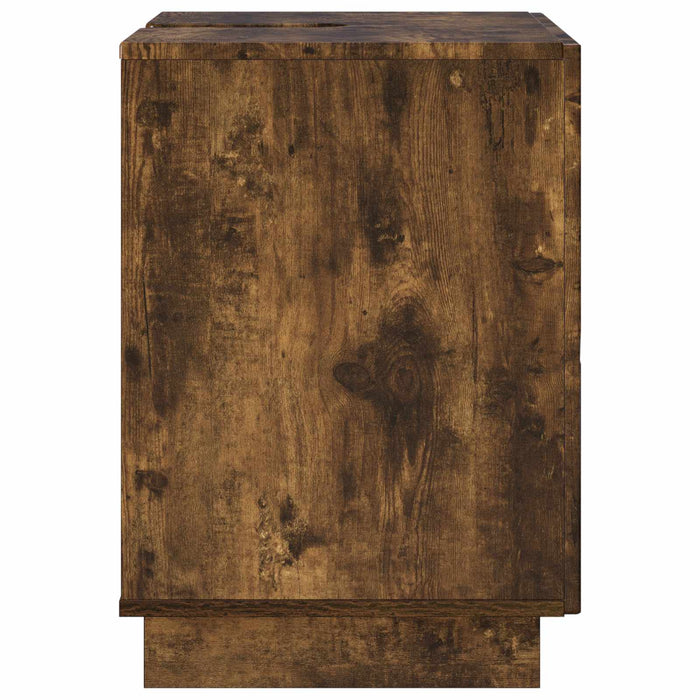 Dulap de baie Stejar fumuriu 60 x 41 x 58 cm Lemn prelucrat WALTI