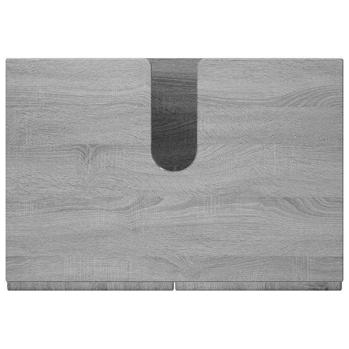 Dulap de baie Sonoma gri 60 x 41 x 58 cm Lemn prelucrat WALTI