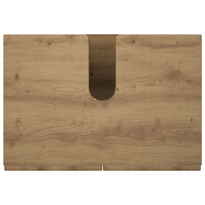 Dulap de baie Stejar Artizanal 60 x 41 x 58 cm Lemn prelucrat WALTI