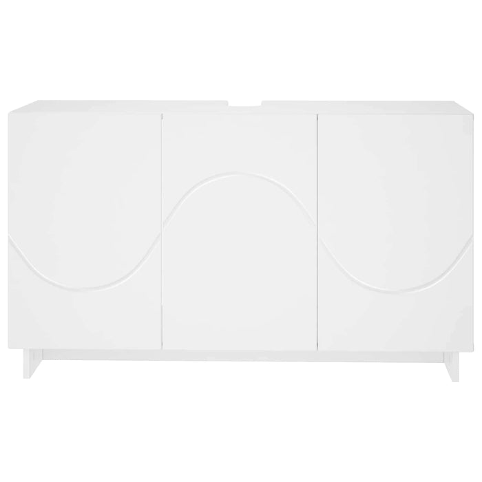 Dulap de baie Alb 101 x 41 x 58 cm Lemn prelucrat WALTI