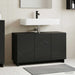 Dulap de baie Negru 101 x 41 x 58 cm Lemn prelucrat - WALTI WALTI