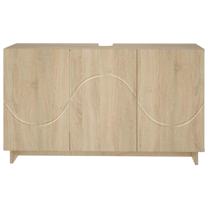 Dulap de baie Stejar Sonoma 101 x 41 x 58 cm Lemn prelucrat WALTI