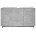 Dulap de baie Gri Beton 101 x 41 x 58 cm Lemn prelucrat - WALTI WALTI