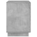 Dulap de baie Gri Beton 101 x 41 x 58 cm Lemn prelucrat - WALTI WALTI