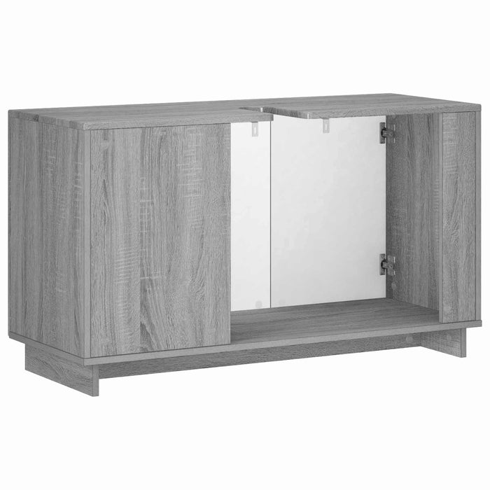 Dulap de baie Sonoma gri 101 x 41 x 58 cm Lemn prelucrat WALTI