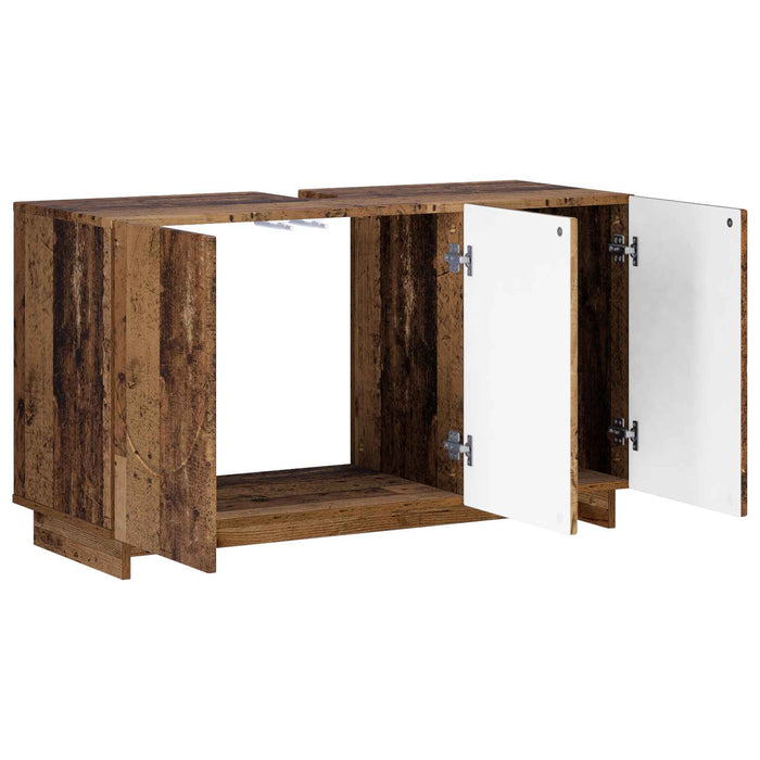 Dulap de baie Lemn vechi 101 x 41 x 58 cm Lemn prelucrat WALTI