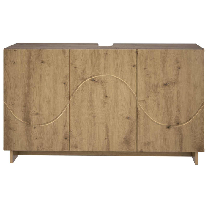 Dulap de baie Stejar Artizanal 101 x 41 x 58 cm Lemn prelucrat - WALTI WALTI