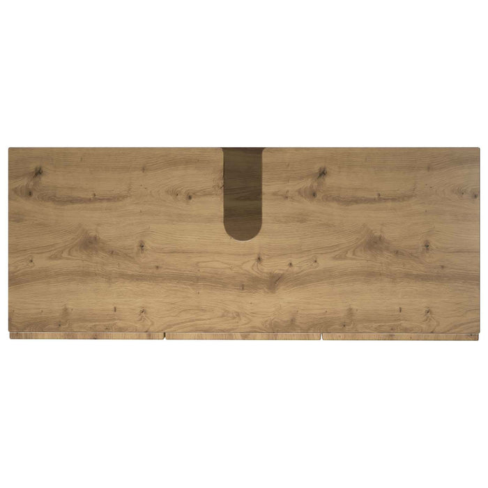 Dulap de baie Stejar Artizanal 101 x 41 x 58 cm Lemn prelucrat - WALTI WALTI