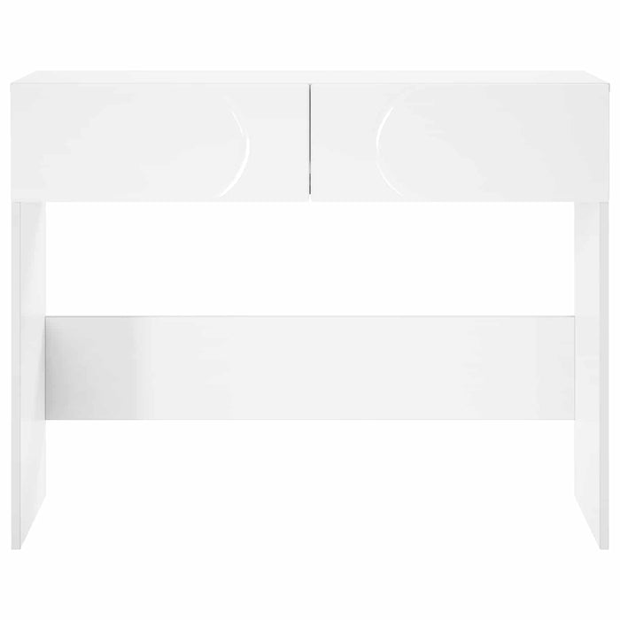 Masă de consolă Alb 96,5 x 38 x 75 cm Lemn prelucrat - WALTI WALTI