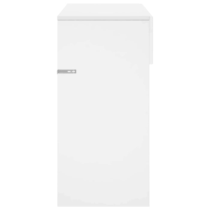 Masă de consolă Alb 96,5 x 38 x 75 cm Lemn prelucrat - WALTI WALTI