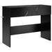Masă de consolă Negru 96,5 x 38 x 75 cm Lemn prelucrat - WALTI WALTI