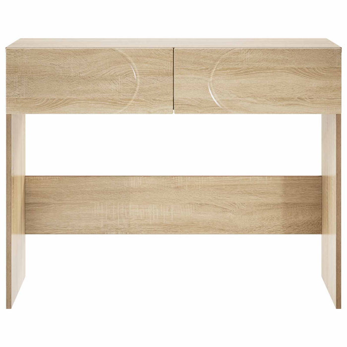 Masă de consolă Stejar Sonoma 96,5 x 38 x 75 cm Lemn prelucrat - WALTI WALTI