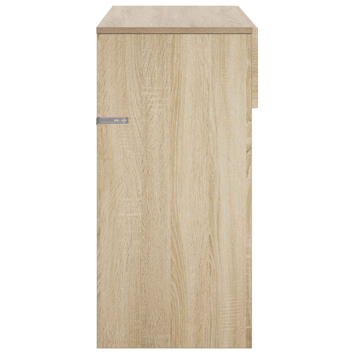 Masă de consolă Stejar Sonoma 96,5 x 38 x 75 cm Lemn prelucrat - WALTI WALTI