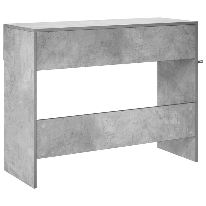 Masă de consolă Gri Beton 96,5 x 38 x 75 cm Lemn prelucrat - WALTI WALTI
