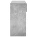 Masă de consolă Gri Beton 96,5 x 38 x 75 cm Lemn prelucrat - WALTI WALTI