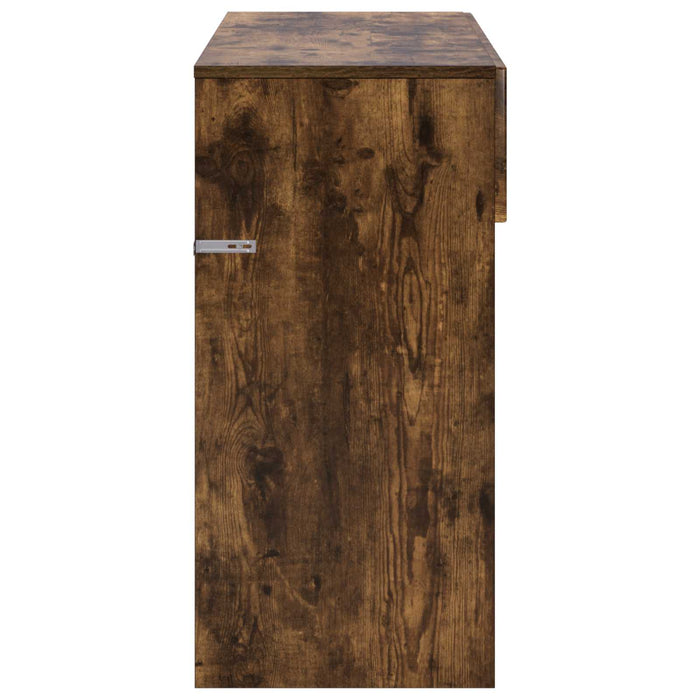 Masă de consolă Stejar fumuriu 96,5 x 38 x 75 cm Lemn prelucrat - WALTI WALTI