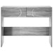 Masă de consolă Sonoma gri 96,5 x 38 x 75 cm Lemn prelucrat - WALTI WALTI
