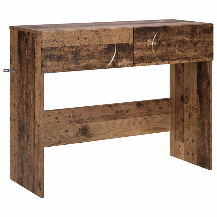Masă de consolă Lemn vechi 96,5 x 38 x 75 cm Lemn prelucrat - WALTI WALTI