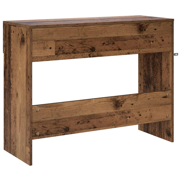 Masă de consolă Lemn vechi 96,5 x 38 x 75 cm Lemn prelucrat - WALTI WALTI