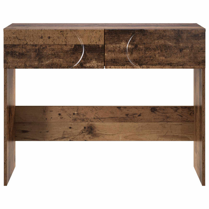Masă de consolă Lemn vechi 96,5 x 38 x 75 cm Lemn prelucrat - WALTI WALTI