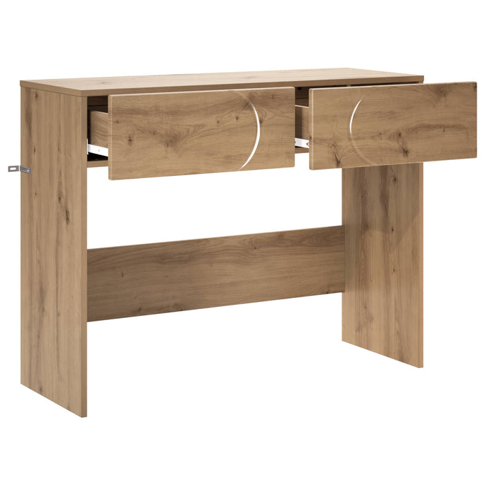 Masă de consolă Stejar Artizanal 96,5 x 38 x 75 cm - WALTI WALTI