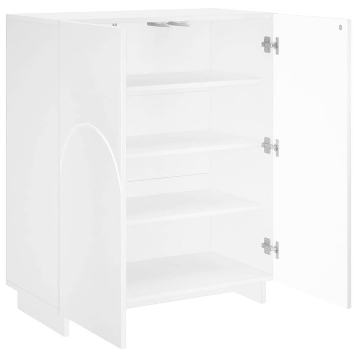Dulap pantofi 73 x 38 x 87,5 cm Lemn prelucrat Alb WALTI