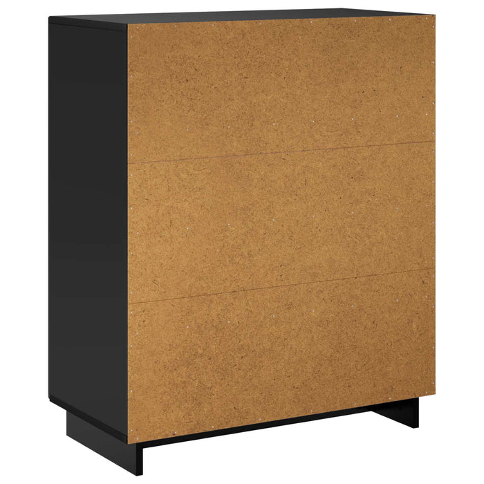 Dulap pantofi 73 x 38 x 87,5 cm Lemn prelucrat Negru WALTI