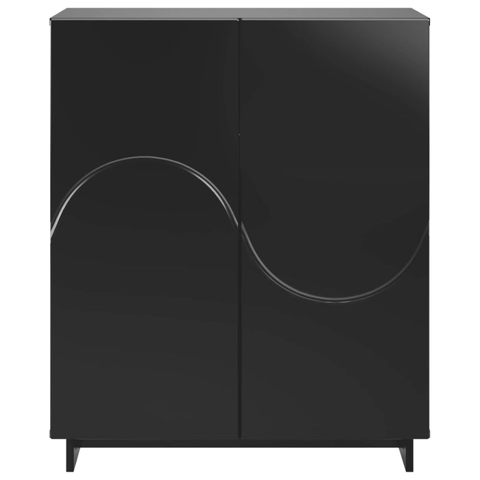 Dulap pantofi 73 x 38 x 87,5 cm Lemn prelucrat Negru WALTI