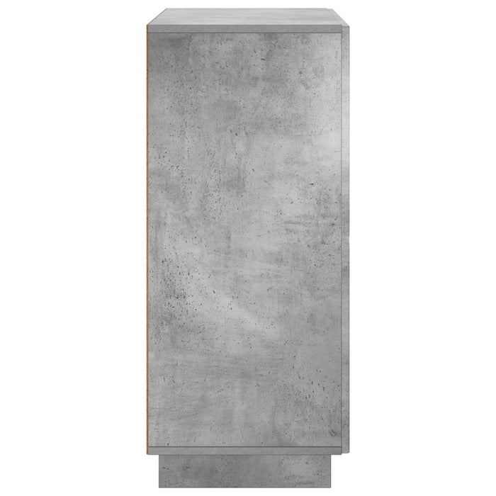 Dulap pantofi 73 x 38 x 87,5 cm Lemn prelucrat Gri Beton WALTI
