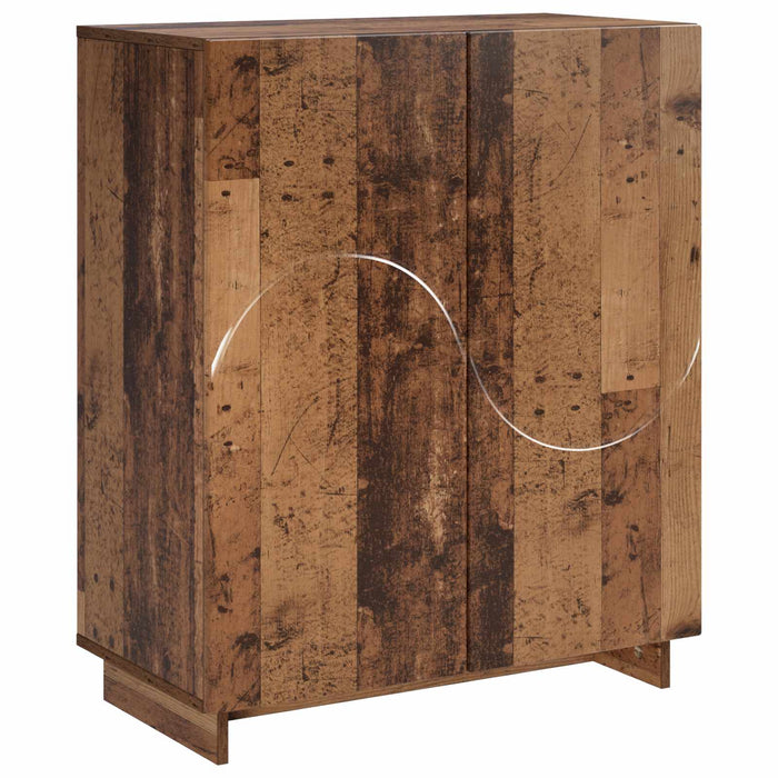 Dulap pantofi 73 x 38 x 87,5 cm Lemn prelucrat Lemn vechi WALTI