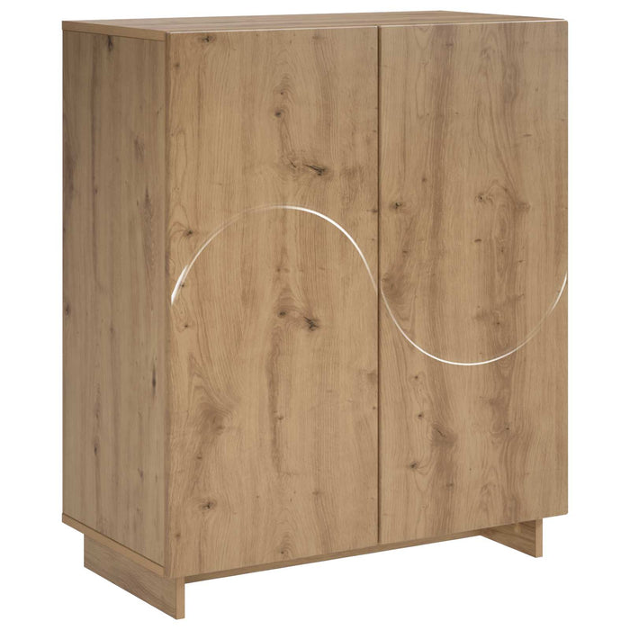 Dulap pantofi 73 x 38 x 87,5 cm Lemn prelucrat Stejar Artizanal WALTI