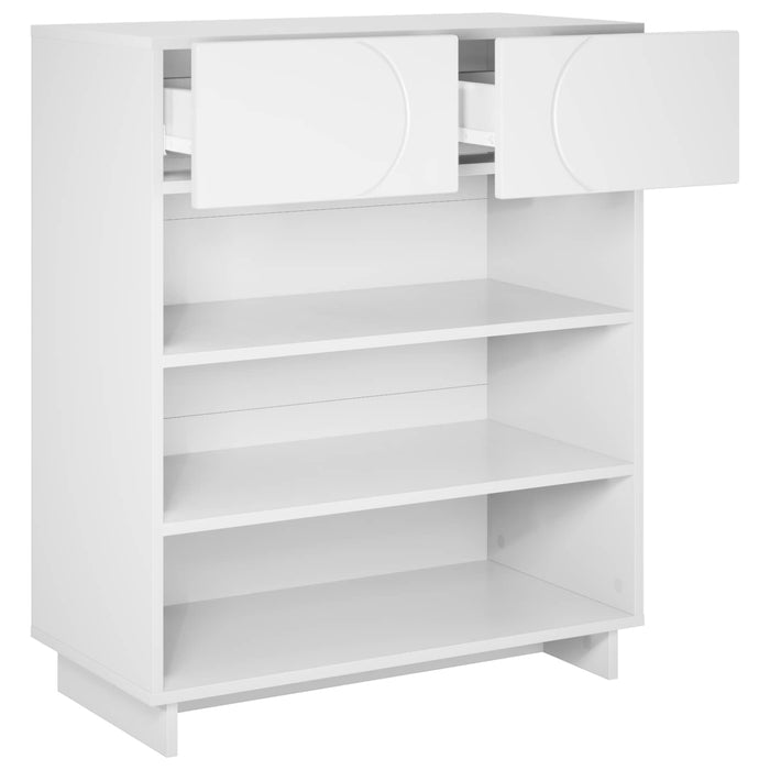 Dulap de pantofi 73 x 38 x 87,5 cm Lemn prelucrat Alb WALTI