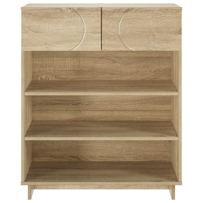 Dulap de pantofi 73 x 38 x 87,5 cm Lemn prelucrat Stejar Sonoma WALTI