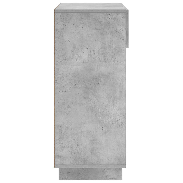 Dulap de pantofi 73 x 38 x 87,5 cm Lemn prelucrat Gri Beton WALTI
