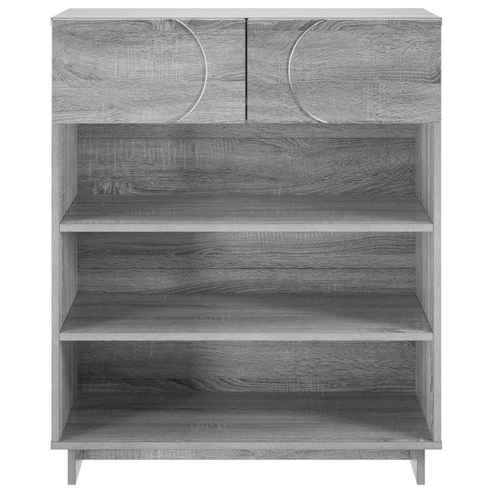 Dulap de pantofi 73 x 38 x 87,5 cm Lemn prelucrat Sonoma gri WALTI