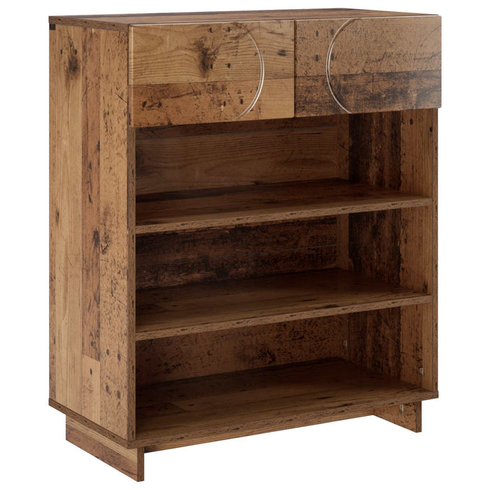 Dulap de pantofi 73 x 38 x 87,5 cm Lemn prelucrat Lemn vechi WALTI
