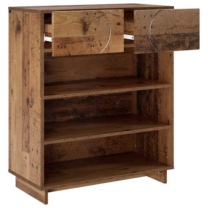 Dulap de pantofi 73 x 38 x 87,5 cm Lemn prelucrat Lemn vechi WALTI