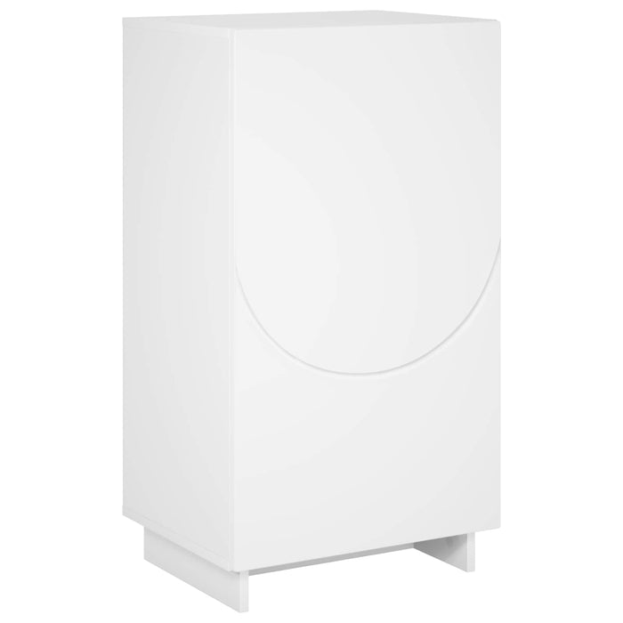 Dulap pentru pantofi 48 x 38 x 87,5 cm Lemn prelucrat Alb WALTI