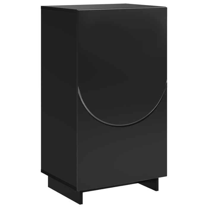 Dulap pentru pantofi 48 x 38 x 87,5 cm Lemn prelucrat Negru WALTI
