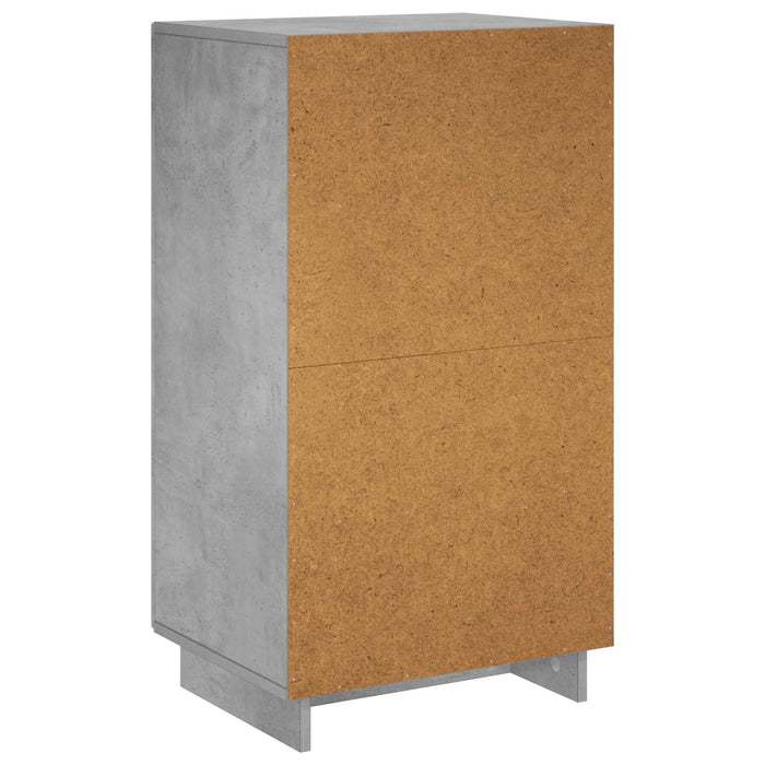 Dulap pentru pantofi 48 x 38 x 87,5 cm Lemn prelucrat Gri Beton WALTI