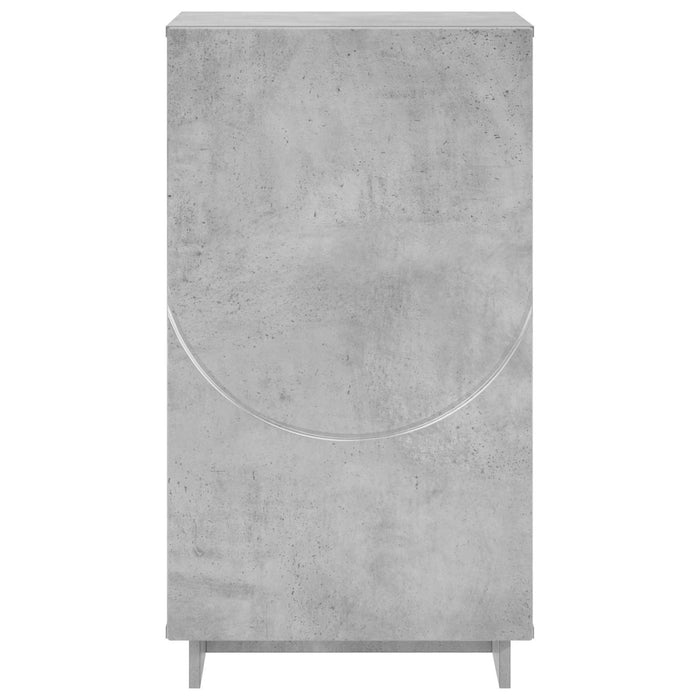 Dulap pentru pantofi 48 x 38 x 87,5 cm Lemn prelucrat Gri Beton WALTI