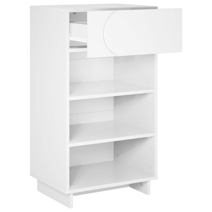 Dulap pentru pantofi 48 x 38 x 87,5 cm Lemn prelucrat Alb WALTI