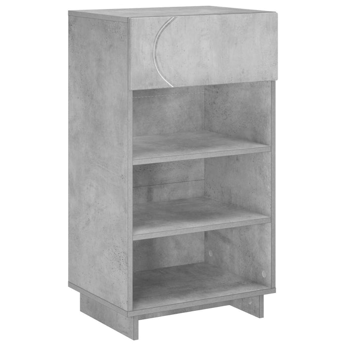 Dulap pentru pantofi 48 x 38 x 87,5 cm Lemn prelucrat Gri Beton WALTI