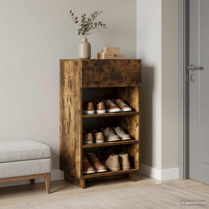 Dulap pentru pantofi 48 x 38 x 87,5 cm Lemn prelucrat - WALTI WALTI