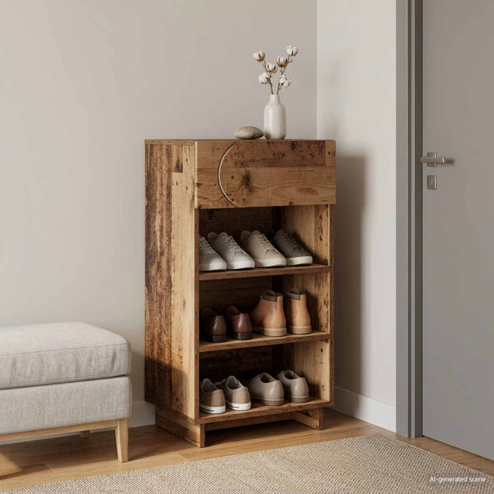 Dulap pentru pantofi 48 x 38 x 87,5 cm Lemn prelucrat - WALTI WALTI