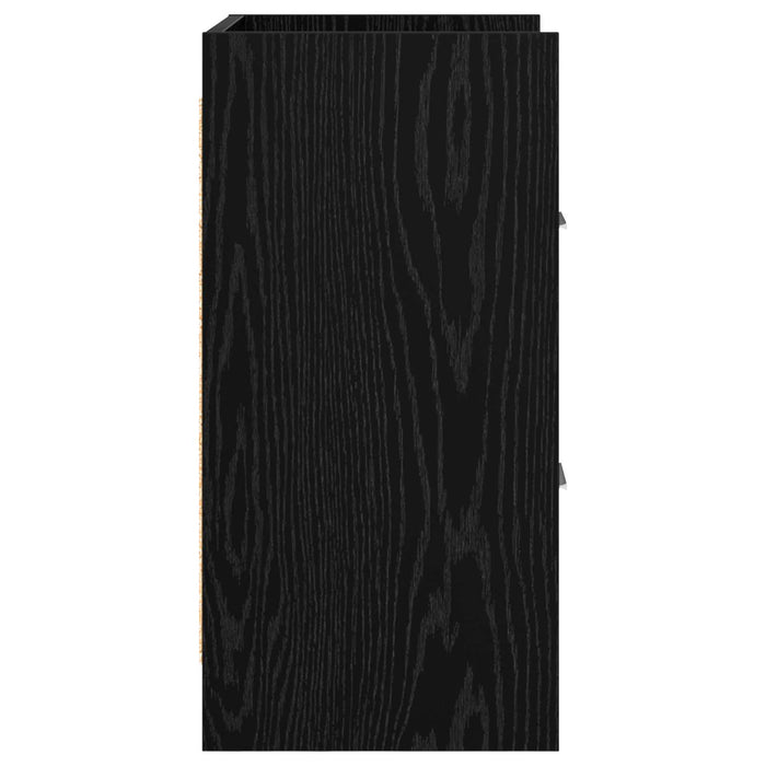 Mese de noptieră Stejar Negru 40 x 30 x 60 cm Lemn prelucrat WALTI