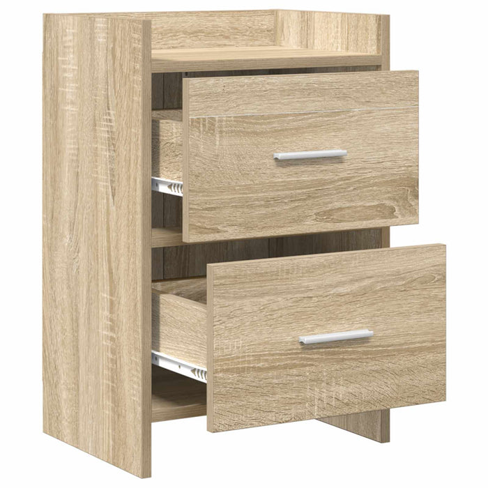 Mese de noptieră Stejar Sonoma 40 x 30 x 60 cm Lemn prelucrat WALTI
