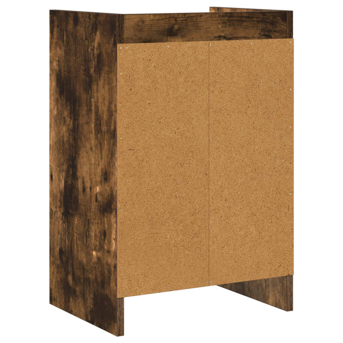 Mese de noptieră 2 pcs Stejar fumuriu 40 x 30 x 60 cm WALTI